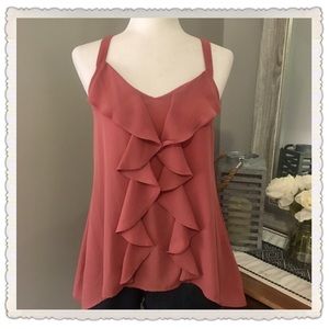 Maurices Top with Lace Back